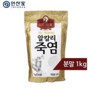 인산가 (주)인산가 정품 프리미엄 알칼리 죽염 분말 1kg, 1개