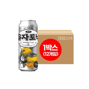 클룹 리얼 토닉 유자, 500ml, 12개