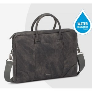 RIVACASE 8922 grey slim Laptop bag 13.3-14