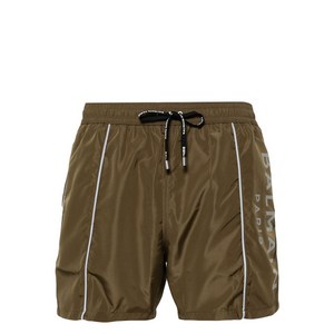 발망 로고 프린트 수영복 반바지