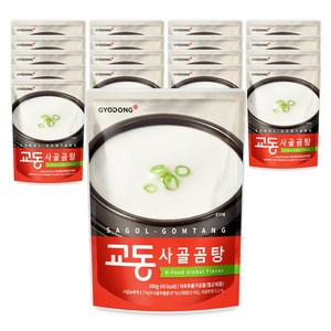 교동식품 사골곰탕, 500g, 18개