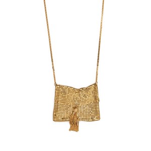 셀린느 미니 백 브라스 네크리스