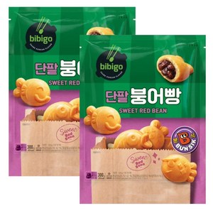 비비고 단팥 붕어빵 300g x2, 2개