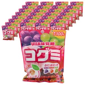유하미카쿠토 코구미 그레이프 + 애플 + 머스캣 + 피치, 80g, 30개