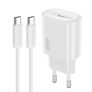 Toocki c타입 25W PD3.0 PPS 고속 충전기 + C TO C 케이블 세트