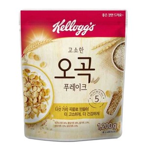 켈로그 오곡 푸레이크 시리얼, 1.2kg, 1개
