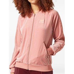 아디다스 스타디움 벨벳 바이브 "로우 핑크" 트랙재킷