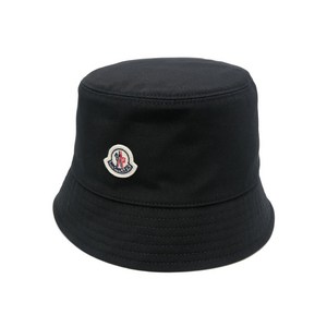 몽클레르 로고 패치 버킷 햇, M(KR 600), 블랙계열