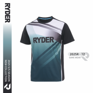 라이더 배드민턴티셔츠 경기복 25년 신제품