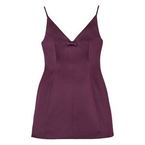 마크제이콥스 보우 디테일 미니 드레스, 레드계열, US 0