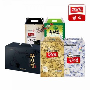 [광천김선물세트] 광천김 선물세트 (3대째달인 도시락김 식탁김 전장김) 설 추석 가정의달 명절, 06_프리미엄 선물세트 30-1호, 1세트