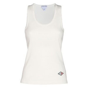 보테가 베네타 파인 골지 탱크 탑, 화이트계열, Standard XS