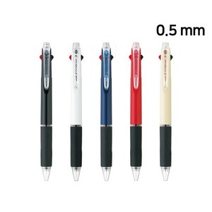 (UNI) 제트스트림펜 3색 볼펜 0.5mm 1자루 SXE3-400-05 JETSTREAM, 네이비