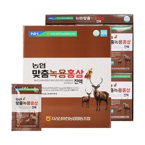 지리산 마천농협 맞춤녹용홍삼 진액 70mlx30포 추석 설 명절 어버이날 선물세트, 1개, 2.1L