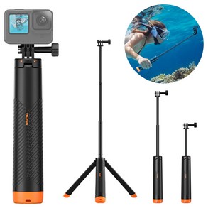 고프로 부력봉 삼각대 셀카봉 플로팅 그립 핸들러 4 in 1 타입 텔레신 오즈모액션 인스타360