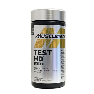 Muscletech Test hd elite 120캡슐, 1개, 120정