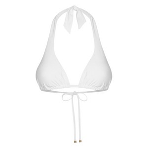 돌체앤가바나 홀터넥 트라이앵글 비키니 탑, 화이트계열, Italy 1(KR 33)