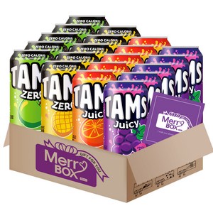 탐스1호 20개 탐스제로(사과5+파인애플5)+탐스쥬시(오렌지5+포도5)+메세지카드