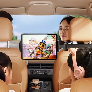 모가비 차랑용 헤드레스트 태블릿 거치대 패드 뒷자리 뒷자석 갤럭시 폴드 아이패드 갤럭시탭 핸드폰