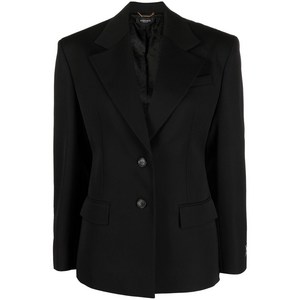 베르사체 싱글 브레스티드 울 블레이저