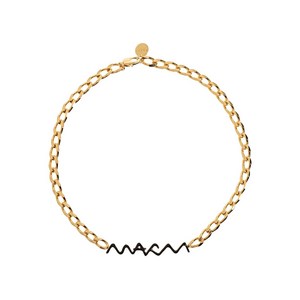 마르니 케이블 링크 브라스 네크리스