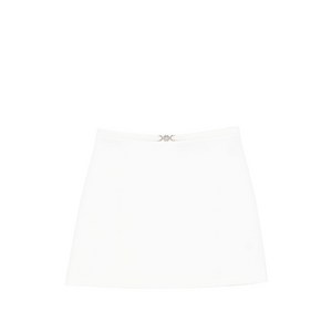 베르사체 장식 A라인 스커트, 화이트계열, Italy 42(KR 66)