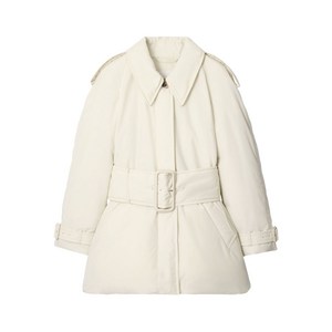 버버리 베리힐 벨트 패딩 코트, 화이트계열, Mid standard L