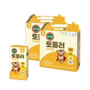 (뉴) 베지밀 토들러 프리미엄 2단계, 32개, 190ml