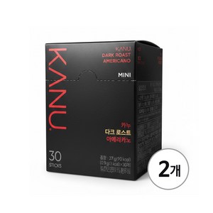카누 미니 다크 로스트 아메리카노 원두커피믹스