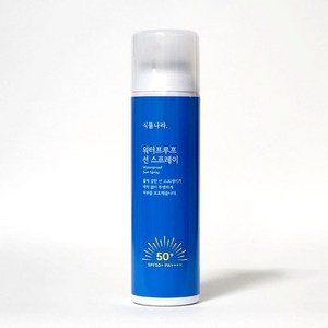 식물나라 산소수 워터프루프 선스프레이 100ml SPF50+ PA+++ 여름 강 바다 물놀이 자외선차단, 4개