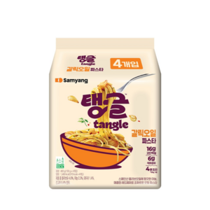 tangle 갈릭오일파스타 100g, 4개