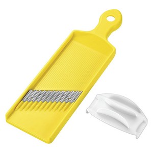 Shimomura 시모무라 풀베지 물결무늬 와플 슬라이스 채칼