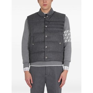 톰 브라운 플란넬 다운필드 4-바 베스트, 그레이계열, Numeric 1(KR 95)