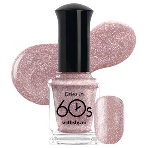 위드샨 60초 건조 매니큐어, M137퀸, 9ml, 1개