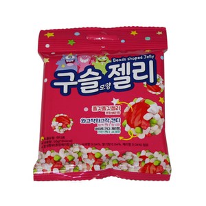 구슬 모양 젤리 50gx1개, 1개, 50g