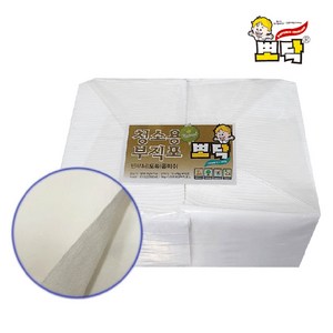 뽀닥깨닥또닥 뽀닥 청소용부직포 행주로 물걸레로 고급형 건습식 도톰민무늬크로스 300X230, 100매