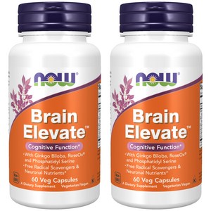 나우푸드 브레인 엘리베이트 베지 캡슐 비건