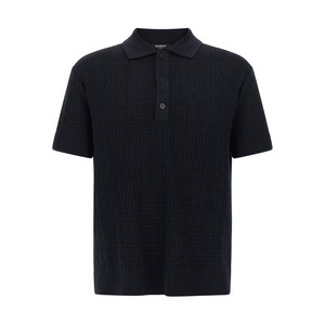 발망 모노그램 폴로 셔츠, 블루계열, Standard L(KR 110)