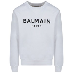 발망 로고 프린트 크루 넥 스웨트셔츠