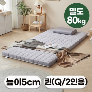 [특가쿠폰] 에코어 3단 접이식 천연라텍스 매트리스 5cm 밀도 80kg (미니싱글/미니슈퍼싱글/싱글/슈퍼싱글/퀸)