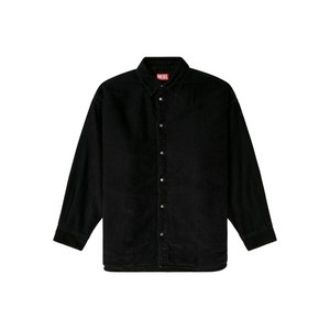 디젤 S-배기-패드-Hgbk 코듀로이 긴소매 셔츠, 블랙계열, Italy 48(KR 100-105)