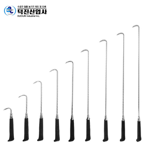 새롬 덕진일자형다용도갈고리 갈고리 화물용 상하차갈고리 (5종선택), 일자형갈고리(93cm)