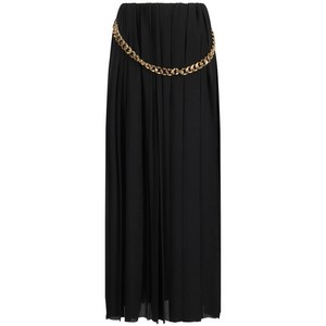 발렌시아가 chain-detail pleated skirt