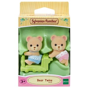 실바니안패밀리 곰 쌍둥이 피규어 5426