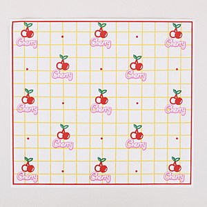 키친코디 체리체크 미니 코팅 유산지, 500매