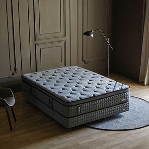 펠리스침대 시그니처02 유로탑 9존 독립스프링 매트리스 S/SS/D/Q/K/LK/SK 싱글/슈퍼싱글/더블/퀸/킹/라지킹/슈퍼킹, 다크그레이, 330mm