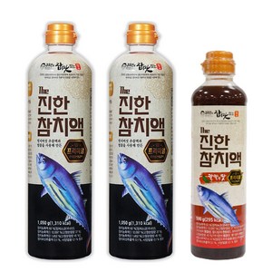 김하진의 The 진한 참치액 오리지널 1.05kg 2 + 칼칼한 맛 590g 1 (총 3), 3개