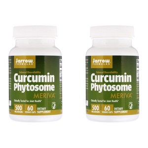 재로우 커큐민 피토솜 500mg 베지 캡, 60정, 2개