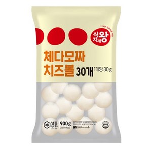 식자재왕 체다모짜 치즈볼 900g, 1개