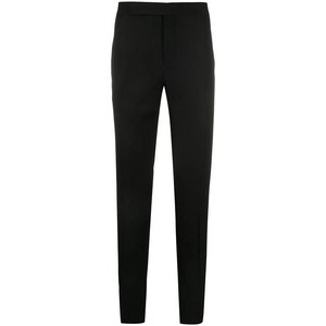 생로랑 side-stripe tailored trousers, 블랙계열, France 54
